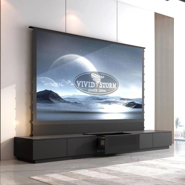 VIVIDSTORM Motorised Laser TV Cabinet Monte Carlo